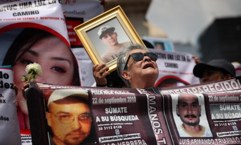 Colectivos de familias buscadoras convocan a marcha nacional por desapariciones en México