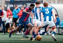 Ebrima es una de las grandes atracciones del Cadete A del Barça