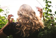 Cabello con ondas