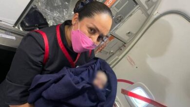 Nace bebé durante vuelo de Aeroméxico