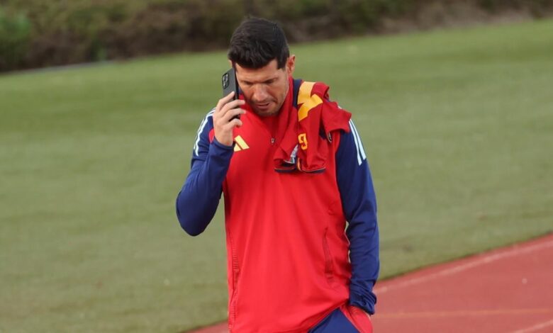 Albert Luque, director de la Selección española de fútbol masculino