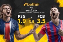 PSG vs. FC Barcelona: horario, TV, estadísticas, cuadro y pronósticos