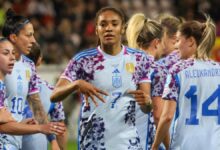 Salma anotó un hat-trick contra Bélgica