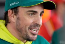 Fernando Alonso, en la charla con los medios tras la carerra de Suzuka