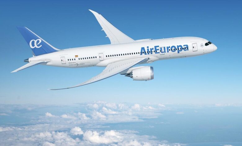 Avión de Air Europa