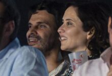 Isabel Díaz Ayuso junto a su pareja, Alberto González.P