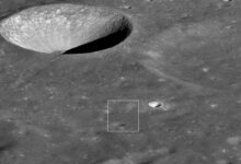 La NASA captura un inquietante figura en la Luna que parece ser de la Tierra: FOTOS