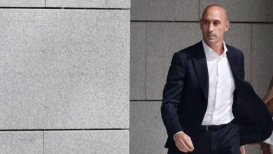 Luis Rubiales sale de declarar de la Audiencia Nacional