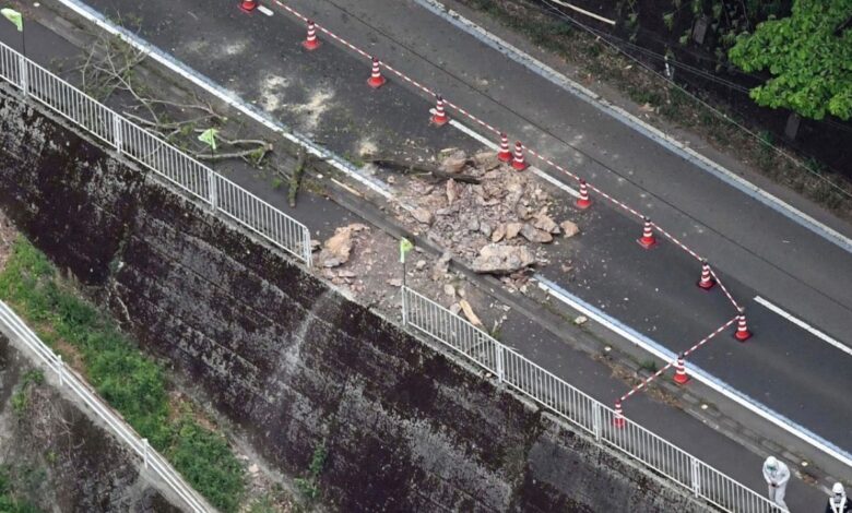 Se registra fuerte sismo al sur de Japón