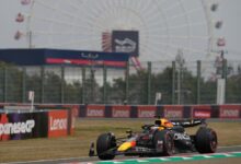 Max Verstappen , durante el GP de Japón