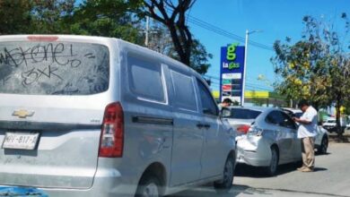 Colisión en Intersección de Calles en Chetumal