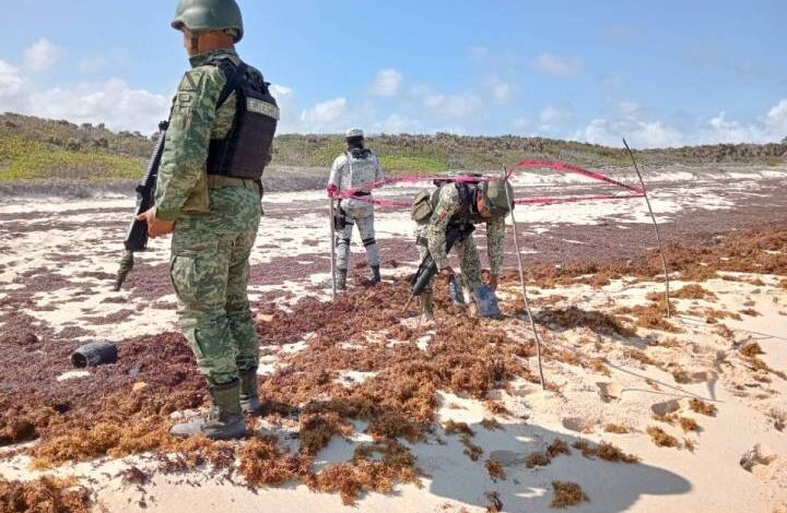 Confiscan Dos Paquetes de Cocaína en Cozumel