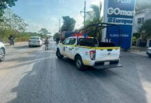 Dos motociclistas lesionados en la Huayacán