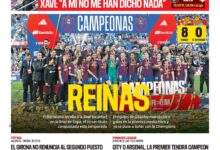 Esta es la portada SPORT de hoy, domingo 19 de mayo de 2024