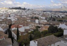 Vista de la ciudad de Antequera