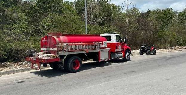 Incidente de Salud en la Lucha contra el Fuego en Playa del Carmen