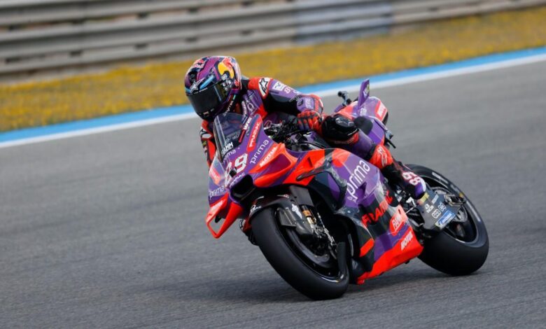 Jorge Martín, en una carrera