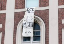 Manifestantes propalestinos de la Universidad de Columbia irrumpen en edificio académico