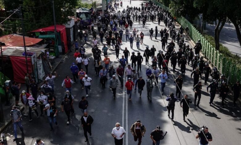 Marchas y bloqueos hoy martes 14 de mayo en CDMX