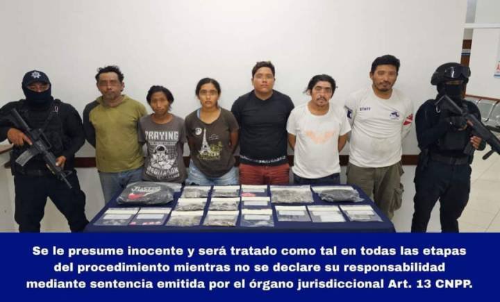 Operativo Policial Desmantela Red de Narcotráfico en Cozumel