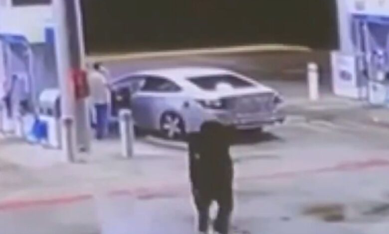 VIDEO: hombre finge asaltar una gasolinera y termina asesinado por un testigo