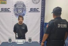 Arrestan a Hombre por Robo en la Colonia Ejido de Playa del Carmen