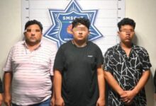 Banda arrestada por asaltar negocios en Cancún