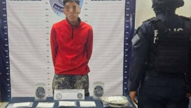 Capturan a Individuo en Posesión de Drogas en la Colonia Colosio