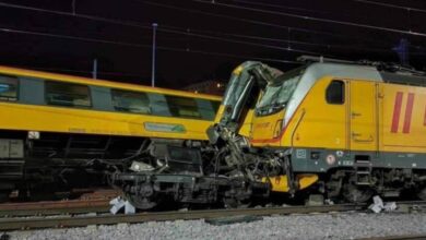 IMÁGENES FUERTES: choque de trenes deja 4 muertos y 27 heridos