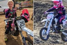 Muere niña promesa de motocross a los 9 años en "raro accidente"