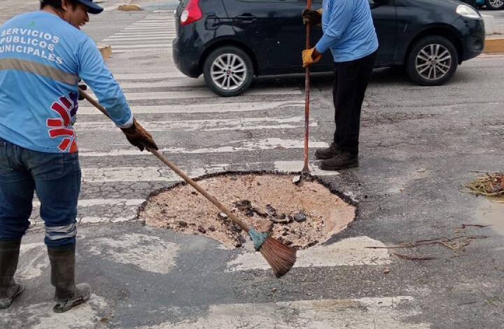 Solicitan Informar sobre Baches