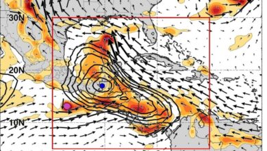 ¿Qué es el Giro Monzónico Centroamericano? El fenómeno que se encuentra en el Golfo de México