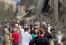 Así se escuchó y se vio la caída de bomba en un hospital para niños en Ucrania, hay 30 muertos