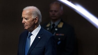 Biden presenta a Zelensky como Putin en primer discurso sin teleprompter