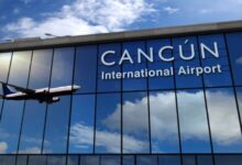 Cancelan 348 vuelos en el Aeropuerto Internacional de Cancún por Beryl