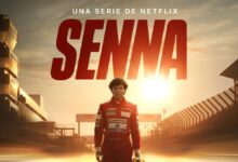 Cartel de la miniserie de Netflix sobre Ayrton Senna