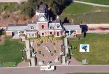 Incendio forestal amenaza Neverland, el rancho de Michael Jackson en California