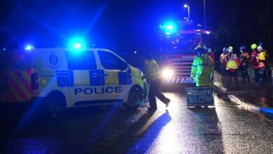 Policía busca a un hombre que abandonó una maleta con restos en el puente de Clifton en Bristol