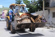 Programa de descacharrización llega a colonia Ejido