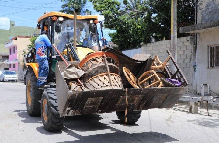 Programa de descacharrización llega a colonia Ejido