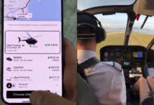 Uber Copter, la nueva manera de viajar; un jóven documento su experiencia con este servicio premium