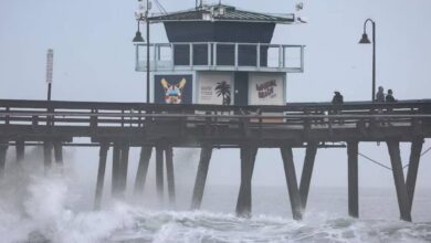 Debby toca tierra en Florida como huracán de categoría 1