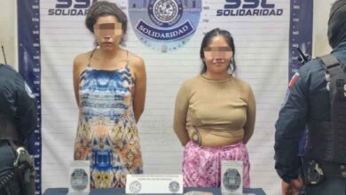 Detienen a 2 mujeres en Colosio por posesión de marihuana durante operativo policial