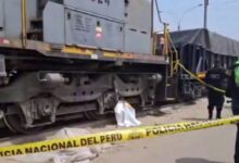 IMÁGENES FUERTES: Un joven fue partido a la mitad por un tren, usaba audífonos cuando caminaba por las vías