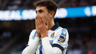 Martín Zubimendi, jugador de la Real Sociedad