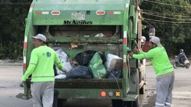 Paralizan labores de recolecta de basura en Solidaridad por cambio de gobierno