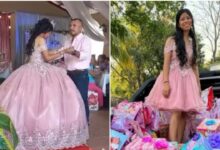 Quinceañera muere electrocutada: con flores, una moto y mariposas; así fue la fiesta de la joven