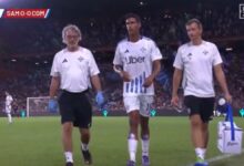 ¡Varane se lesiona a los veinte minutos en su debut con el Como!