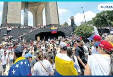 Venezolanos alzan la voz en CDMX y todo el mundo contra Nicolás Maduro