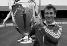 Clough, con la Copa de Europa